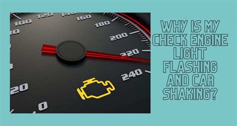 what could cause a check engine light to flash