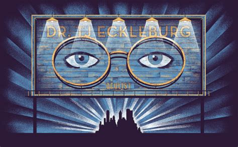what do the eyes on the billboard symbolize in the great gatsby