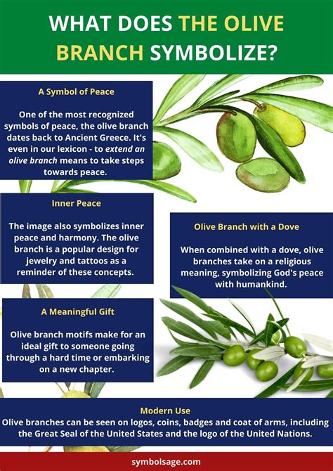 what do the olive branches symbolize