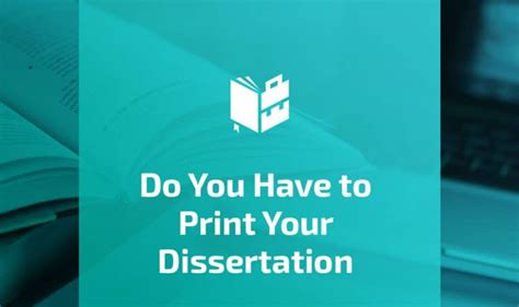 what do you have to do for a dissertation