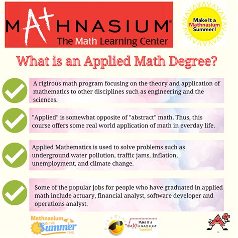 what do you learn in applied mathematics