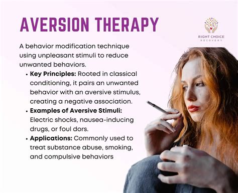 what do you mean by aversion therapy