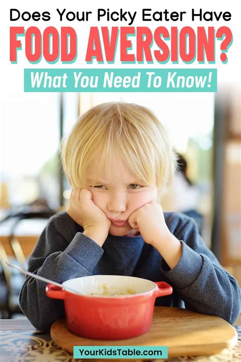 what do you mean by food aversion