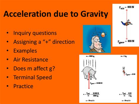 what do you mean by the acceleration due to gravity
