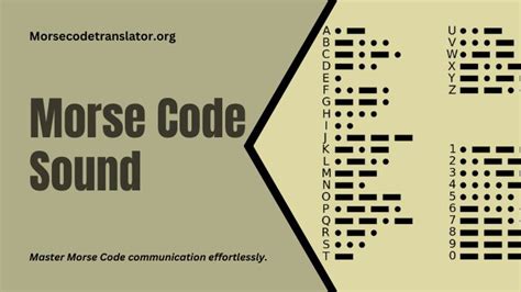 what does a dash in morse code sound like