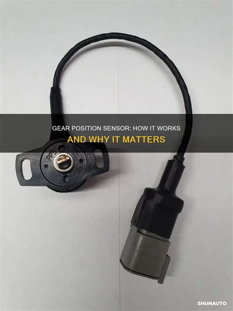 what does a gear position sensor do