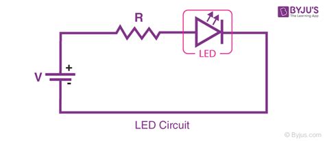 what does a light emitting diode do in a circuit