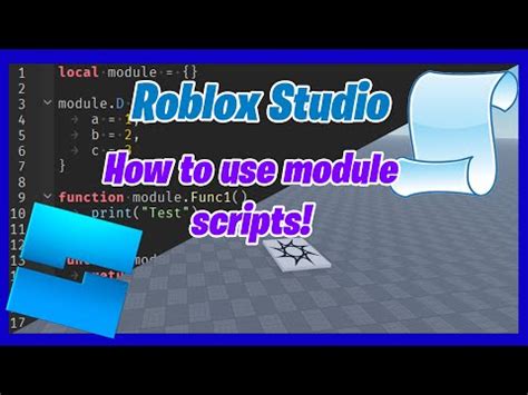 what does a module script do in roblox studio