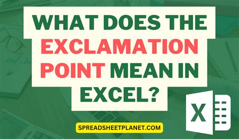 what does an exclamation point mean in writing