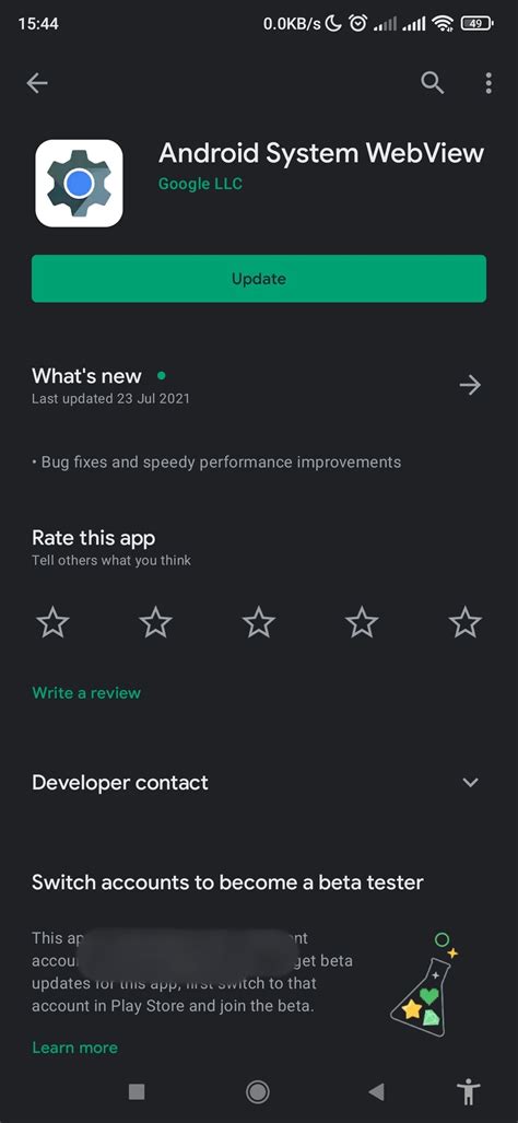 what does android system webview mean