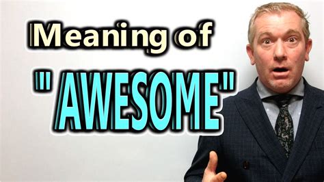 what does awesome mean