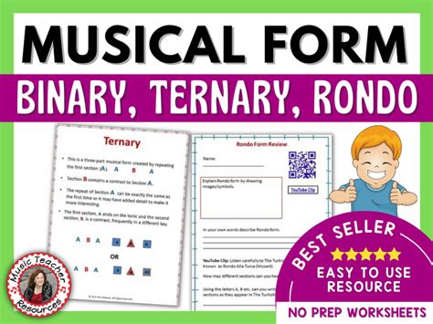 what does binary and ternary mean in music