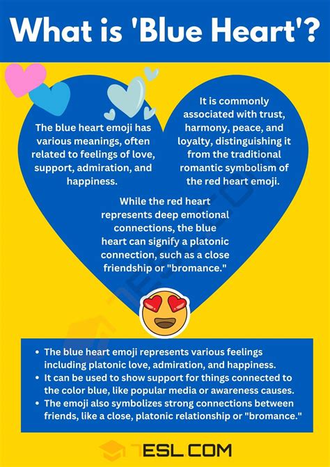 what does blue heart mean in texting from a guy