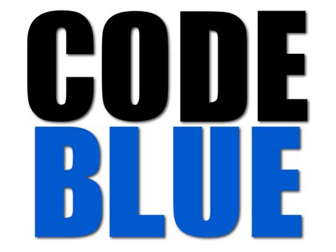 what does cancel code blue mean
