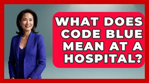 what does cancel code blue mean in a hospital