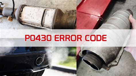 what does car code p0430 mean