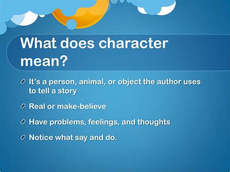 what does character mean in word