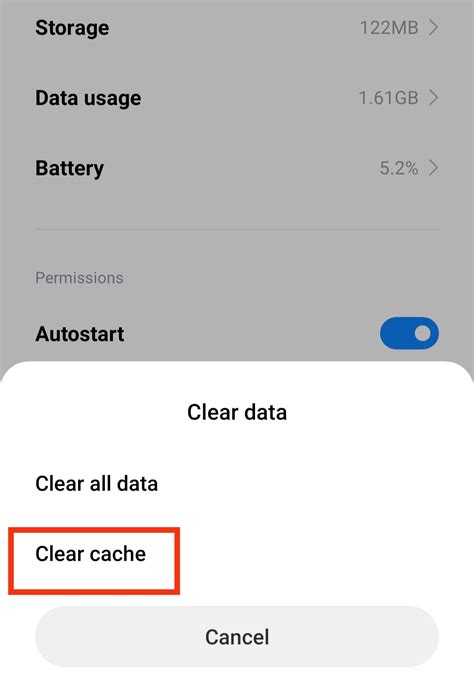 what does clearing cache in messenger do