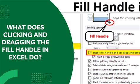what does clicking the do in excel