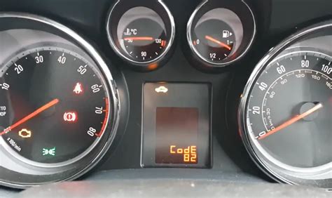 what does code 82 mean on my vauxhall mokka