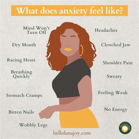 what does constant anxiety feel like