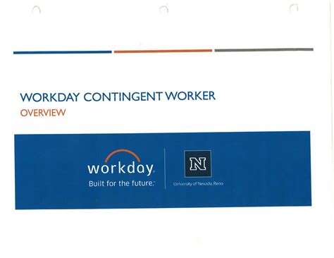 what does contingent worker mean in workday
