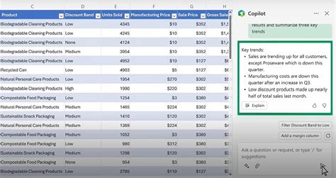 what does copilot mean in excel
