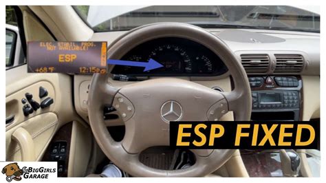 what does esp mean on my car dashboard