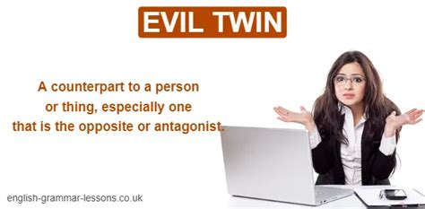 what does evil twin mean in slang