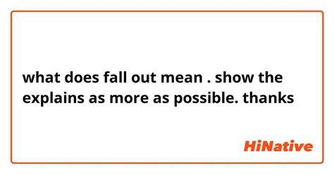 what does fall out mean in the military