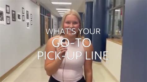 what does go-to-pick-up line means