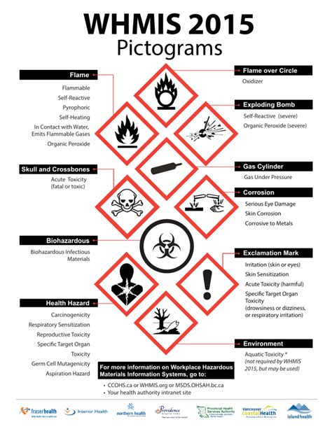 what does hazard identification include in whmis