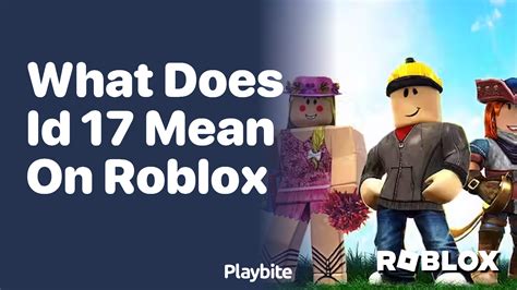 what does id code 17 mean in roblox