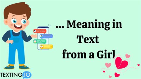 what does imk mean in text from a girl