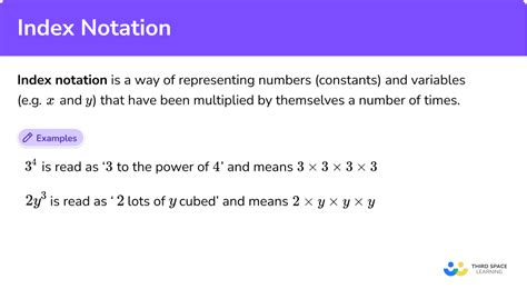 what does index mean in math terms