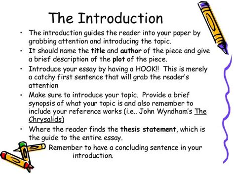 what does intro mean in writing
