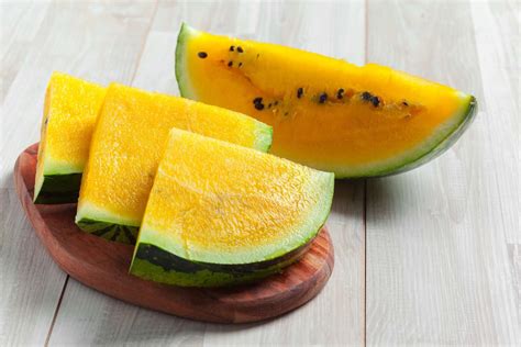 what does it mean if a watermelon is yellow inside