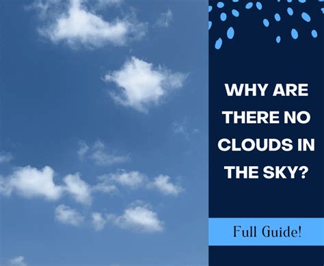 what does it mean if there's no clouds in the sky