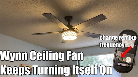 what does it mean when a fan turns on by itself