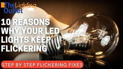 what does it mean when a light bulb is flickering