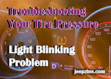 what does it mean when a tire light is blinking