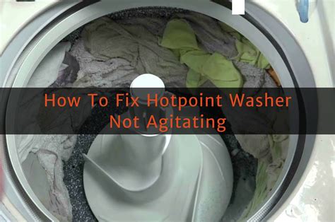 what does it mean when a washer won't agitate