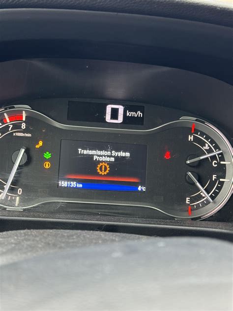 what does it mean when it says transmission system problem