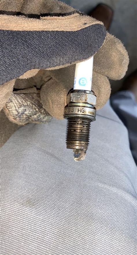 what does it mean when oil is in spark plugs