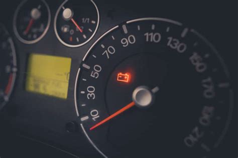 what does it mean when the battery light is on in a car
