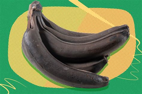 what does it mean when the inside of a banana is black