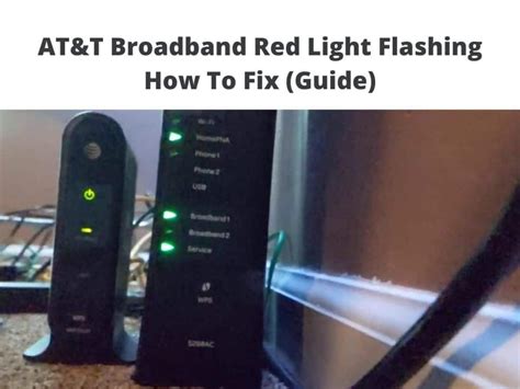 what does it mean when the internet light is flashing