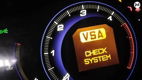 what does it mean when the vsa light comes on in your car