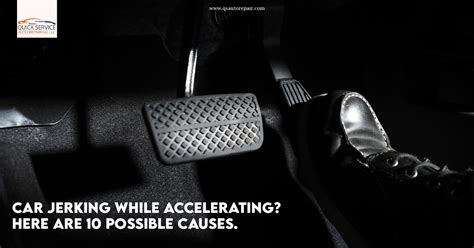what does it mean when your car is jerking while accelerating