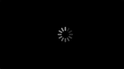 what does it mean when your phone has a black loading screen